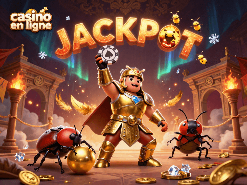 Gagnez au casino en ligne grâce à l'illustration dynamique de personnages et de jetons de poker !